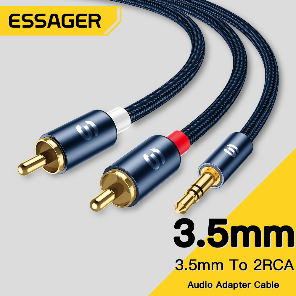 Home Cinema Ampli - Аудиокабели Essager с разъемом 3,5 мм