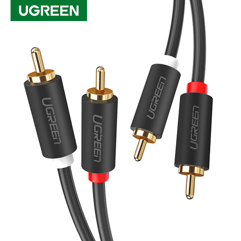 Home Cinema Ampli - Аудиокабель UGREEN 2RCA к 2 RCA