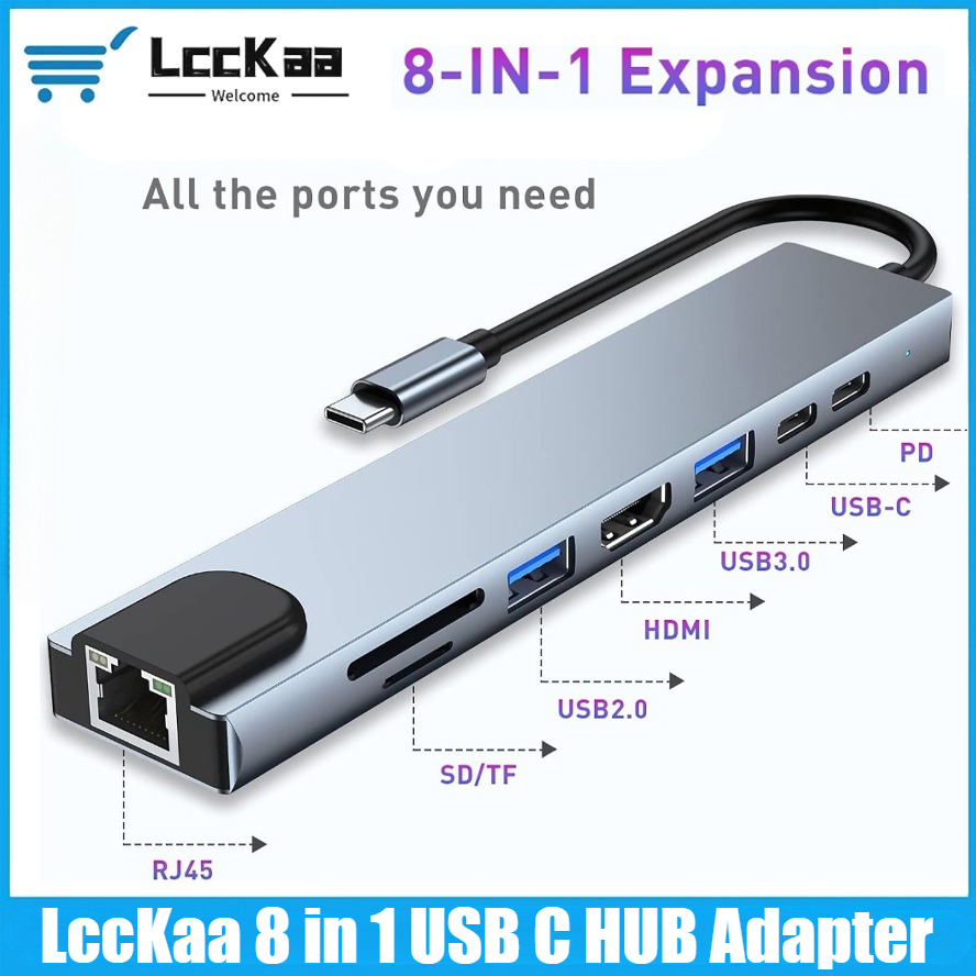 Home Cinema Usb - USB-C хаб 8/7 в 1 с