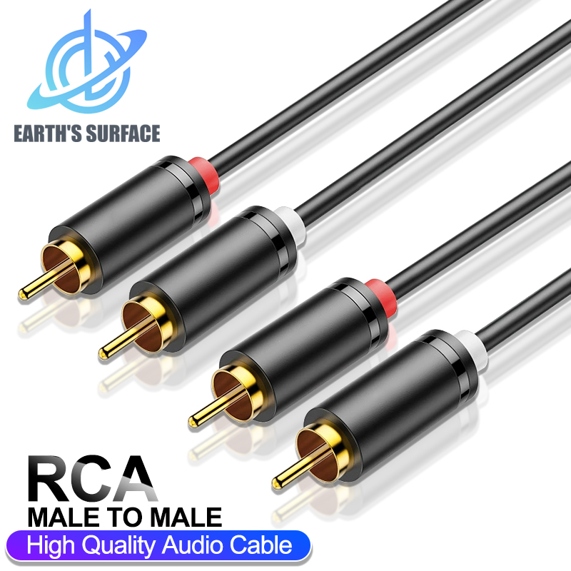 Home Cinema Ampli - HIFI Стерео RCA Кабель 2RCA к