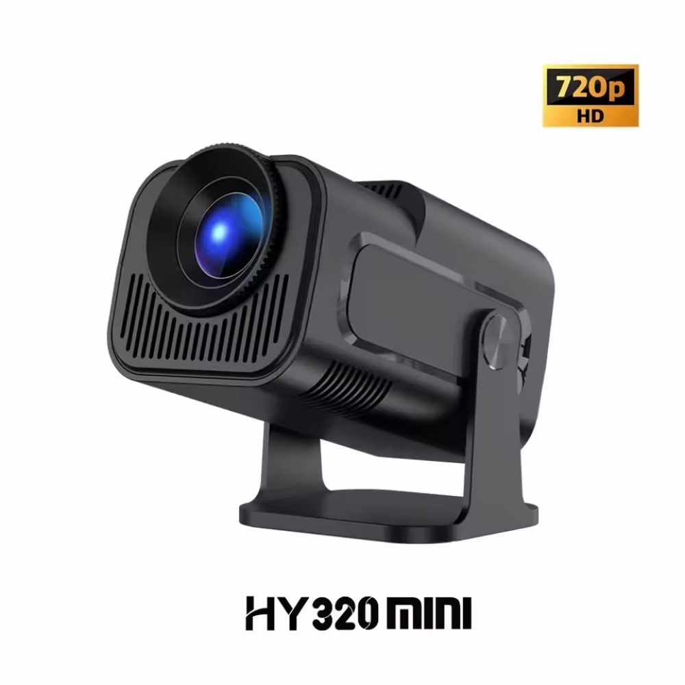 Home Cinema Setup - Мини-портативный проектор, новый родной HY320 720P