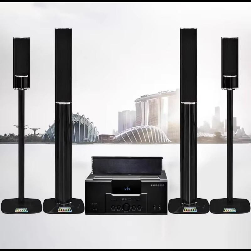Home Cinema Ampli - Домашняя KTV-система кинотеатра 5.1: аудиоусилитель, колонки,