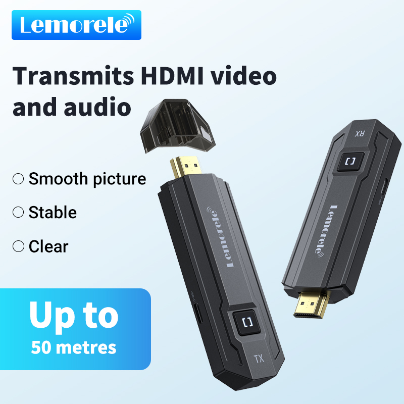 Home Cinema Wireless - Беспроводной HDMI-передатчик и приемник Lemorele 50M,