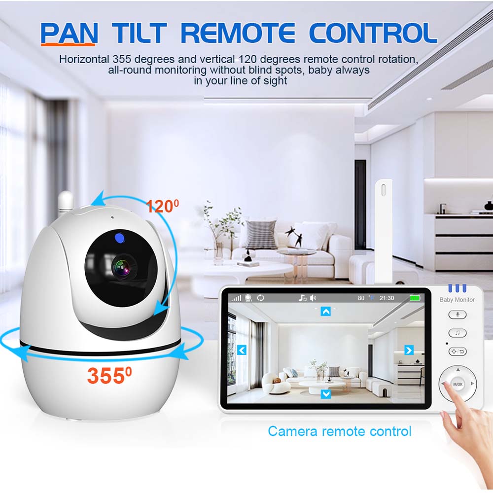 5-дюймовая видеоняня, внутренн – обзор и цена Home Cinema Wireless