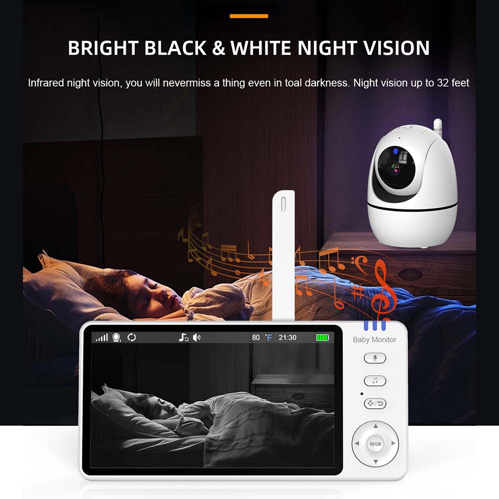 5-дюймовая видеоняня, внутренн – обзор и цена Home Cinema Wireless