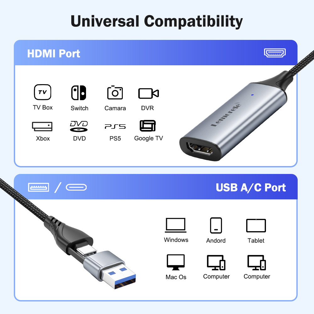 Lemorele USB 2.0 Карта видеоза – обзор и цена Home Cinema Usb