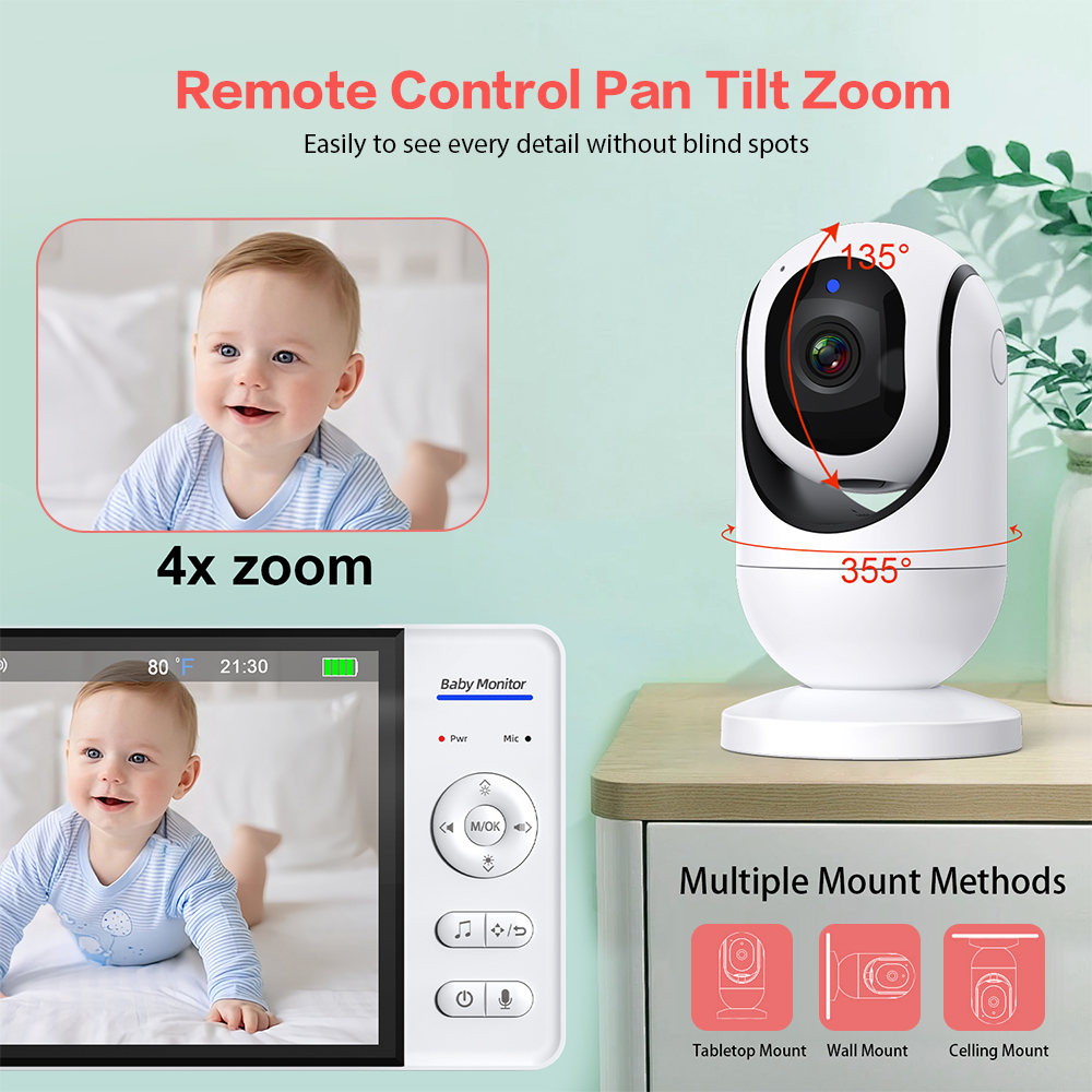 Видеоняня, 7 дюймов, 1080P HD, – обзор и цена Home Cinema Wireless