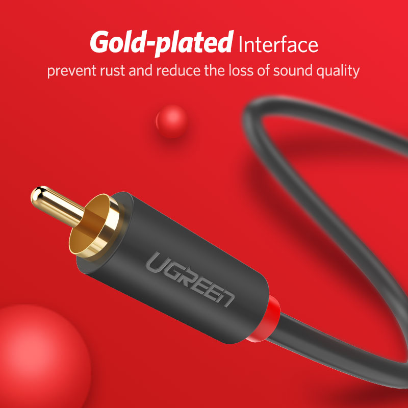 Аудиокабель UGREEN 2RCA к 2 RC – обзор и цена Home Cinema Ampli