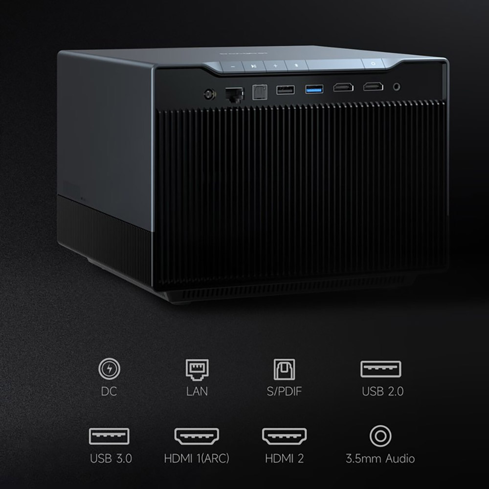 Проектор F6 4K Max 8K 4 светод – обзор и цена Home Cinema Led Projector