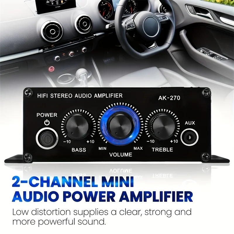 Мини-усилитель мощности AK-270 – обзор и цена Home Cinema Ampli