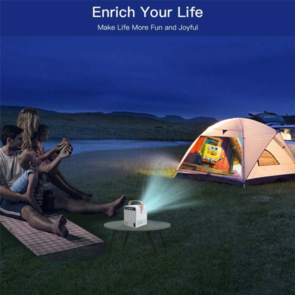 Портативный умный проектор 4K, – обзор и цена Home Cinema Led Projector